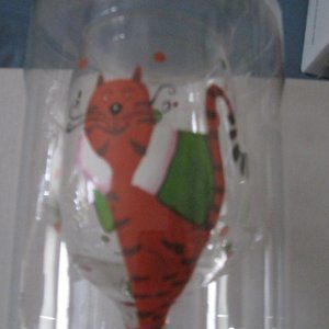 Hand Painted 12 oz. Wine Stemware